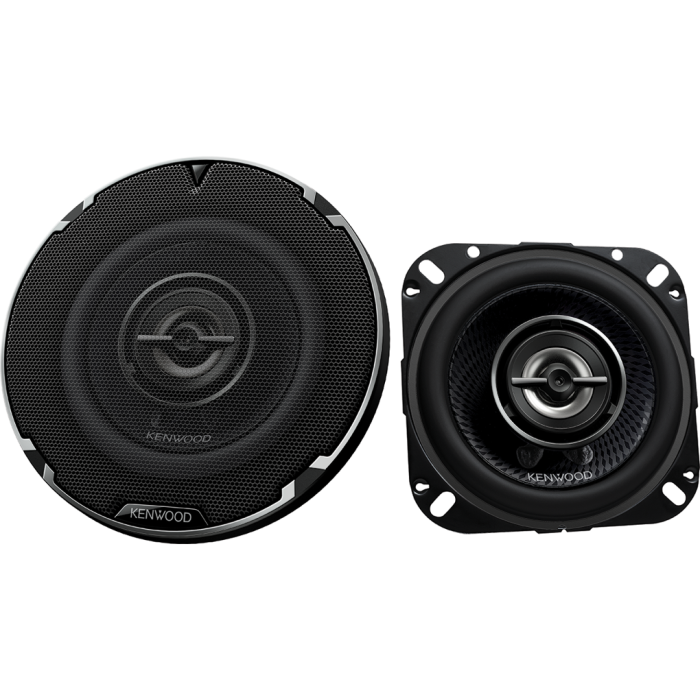 Kenwood KFC-PS1097 Auto zvučnici dvosistemski, maksimalne ulazne snage 240 W, RMS 50 W, prečnika 10 cm, sistem zvučnika visokih performansi.