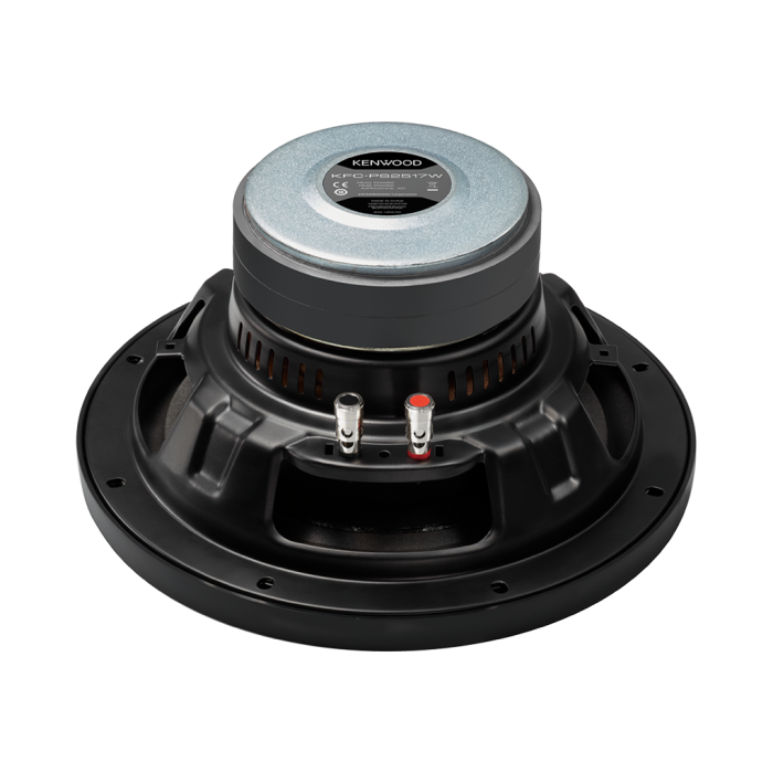 Kenwood KFC-PS2517W Auto subwoofer polypropylene cone, ulazne snage 1300 W, nominalna RMS snage 400W, veličine 250 mm za ugradnju u automobile.