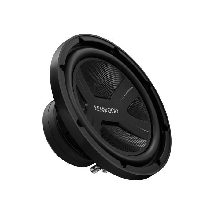 Kenwood KFC-PS2517W Auto subwoofer polypropylene cone, ulazne snage 1300 W, nominalna RMS snage 400W, veličine 250 mm za ugradnju u automobile.
