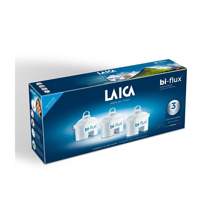 Laica F3M Univerzalni bi-flux filter kapacieta 150 L / 1 mesec filtrirane vode, pogodan je za LAICA bokale za filtriranje vode.