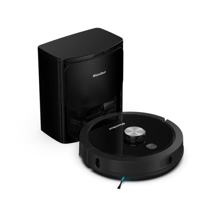 MAMIBOT EXVAC900S Robot usisivač i baza -  Automatsko punjenje – usisavač sam pronalazi stanicu, spaja se na punjenje i nastavlja čišćenje nakon punjenja