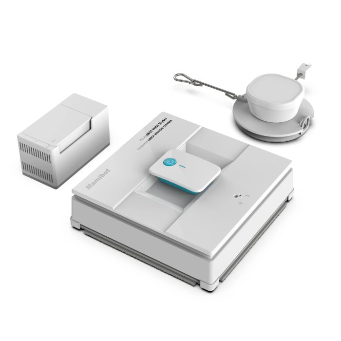 MAMIBOT W200 Robotski brisač za prozore za čišćenje svih staklenih površina (prozor, tuš kabina, staklene pregrade) sa ugrađenom baterijom od 3350mAh.