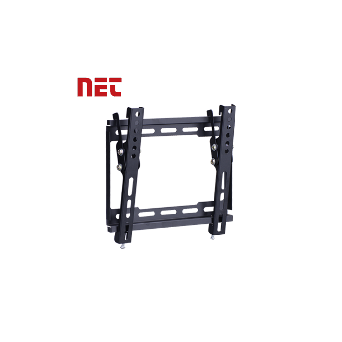 NET XT05SS Zidni TV nosač namenjen ekranima dijagonale 14" do 43", VESA: 200 × 200, nosivosti do 20kg izrađen je od kvalitetnog hladno valjanog lima.
