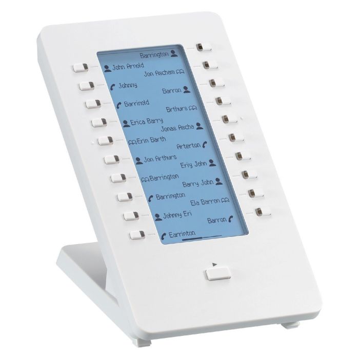 Panasonic KX-HDV20NE DSS Konzola za KX-HDV230/330/430 sa 5" LCD ekranom sa plavim pozadinskim osvetljenjem i 40 (20x2) programabilnih tastera.