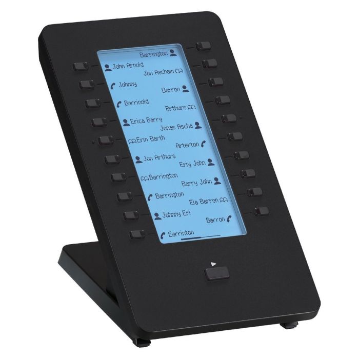 Panasonic KX-HDV20NEB DSS konzola za KX-HDV230/330/430 sa 5" LCD ekranom sa plavim pozadinskim osvetljenjem i 40 (20x2) programabilnih tastera.