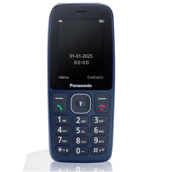 Panasonic KX-TF400EXC Mobilni telefon sa ekranom u boji od 2,4", Bluetooth-om, Handsfree funkcijom i osvetljenim tasterima. 