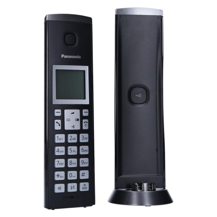 Panasonic KX-TGK210FXB Bežični telefon sa  ekranom od 1,5 inča, mogućnošću blokiranje neželjenog poziva do 30 unosa, alarmom, satom itd.