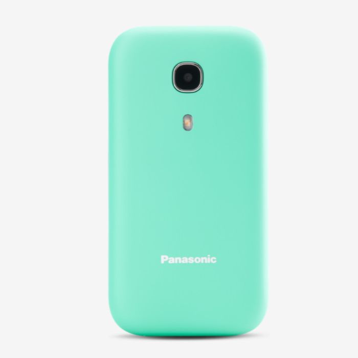 Panasonic KX-TU400EXC Mobilni telefon za starije sa tasterom za hitne pozive, ekranom od 2.4 inča i baterijom od 800mAhi kamerom od 0,8Mpx.