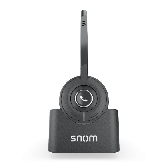 Snom A190 DECT slušalica sa mikrofonom - lagane i izuzetno fleksibilne slušalice sa dometom u zatvorenom  do 50 m i spoljnim dometom do 300 m.