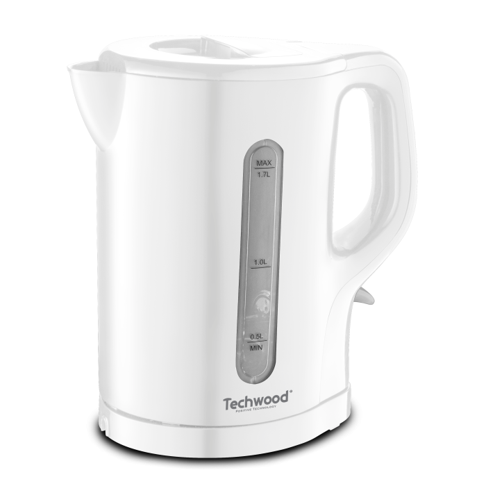 Techwood TB-1731 Ketler kapaciteta 1.7 litara, snage do 2200W sa funcijom automatskog zaustavljanje ključanja, zaštitom od pregrevanja.