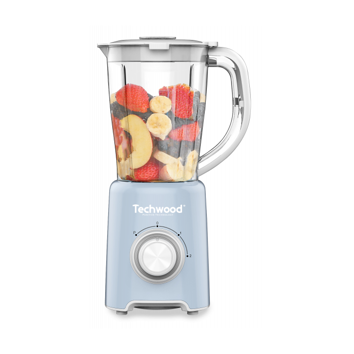 Techwood TBL-784 Blender snage 500W sa plastičnom posudom kapaciteta 1.5 litara, dve brzine i puls funkcijom. Zdravo i hranjivo ! Techwood TBL-784 Blender snage 500W sa plastičnom posudom kapaciteta 1.5 litara, dve brzine i puls funkcijom. Zdravo i hranjivo !
