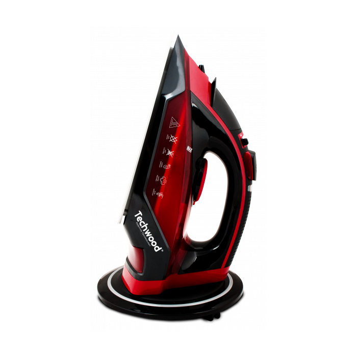 Techwood TFS-246 Bežična pegla snage do 2400W sa keramičkom podlogom i rezervoarom od 330 ml, zagreva se za 45 sekundi. Savršeno peglanje Techwood TFS-246 Bežična pegla snage do 2400W sa keramičkom podlogom i rezervoarom od 330 ml, zagreva se za 45 sekundi. Savršeno peglanje