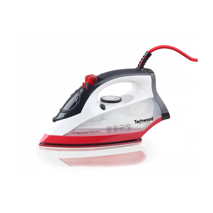 Techwood TFV-2405C Pegla na paru snage do 2400W sa keramičkom podlogom za peglanje, mlaznicama za prskanje i opcijom samočišćenja. Techwood TFV-2405C Pegla na paru snage do 2400W sa keramičkom podlogom za peglanje, mlaznicama za prskanje i opcijom samočišćenja.