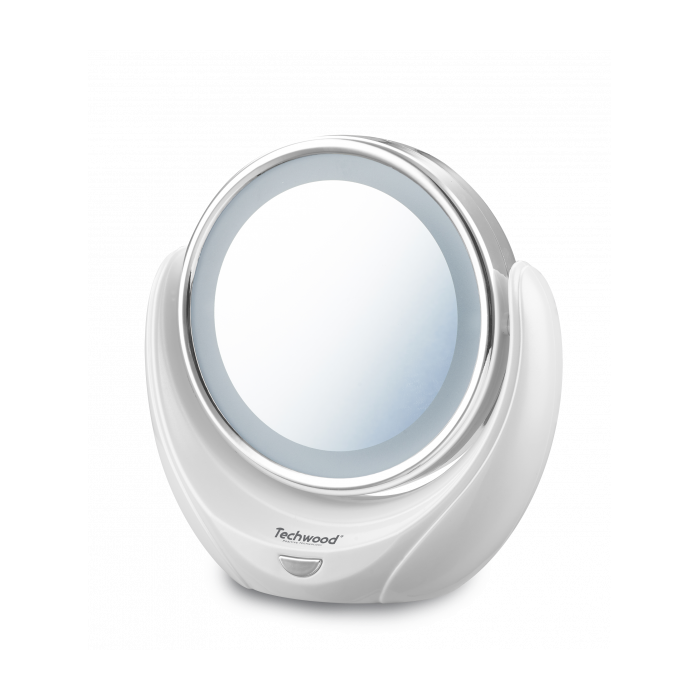 Techwood TML-2674 Ogledalo za sminkanje sa Led kružnim osvetljenjem može uveličati odraz i do 5 puta, rotira se za 360 stepeni. Techwood TML-2674 Ogledalo za sminkanje sa Led kružnim osvetljenjem može uveličati odraz i do 5 puta, rotira se za 360 stepeni.