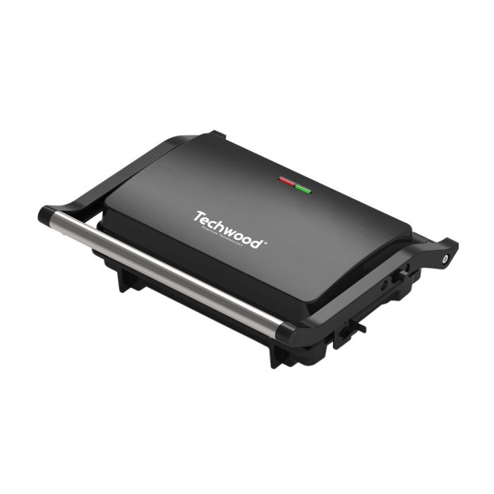 Techwood TPG-1000 Gril snage 1000W sa nelepljivom podlogom, sistemom za zaključavanje i hladnom drškom. Napravite roštilj kao profesionalac.