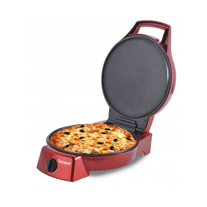 Techwood TPZ-1805 Pica pekač prečnika 30 cm, snage 1800W, idealan je za pripremu jela za celu porodicu ili grupu prijatelja u samo nekoliko minuta. Techwood TPZ-1805 Pica pekač prečnika 30 cm, snage 1800W, idealan je za pripremu jela za celu porodicu ili grupu prijatelja u samo nekoliko minuta.
