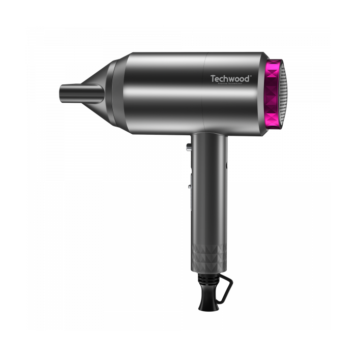 Techwood TSC-2288 Fen za kosu snage 2200W, ima 2 brzine i difuzor. Moderanog je dizajna, sa uklonjivim ilterom i tasterom za hladan vazduh. Techwood TSC-2288 Fen za kosu snage 2200W, ima 2 brzine i difuzor. Moderanog je dizajna, sa uklonjivim ilterom i tasterom za hladan vazduh.