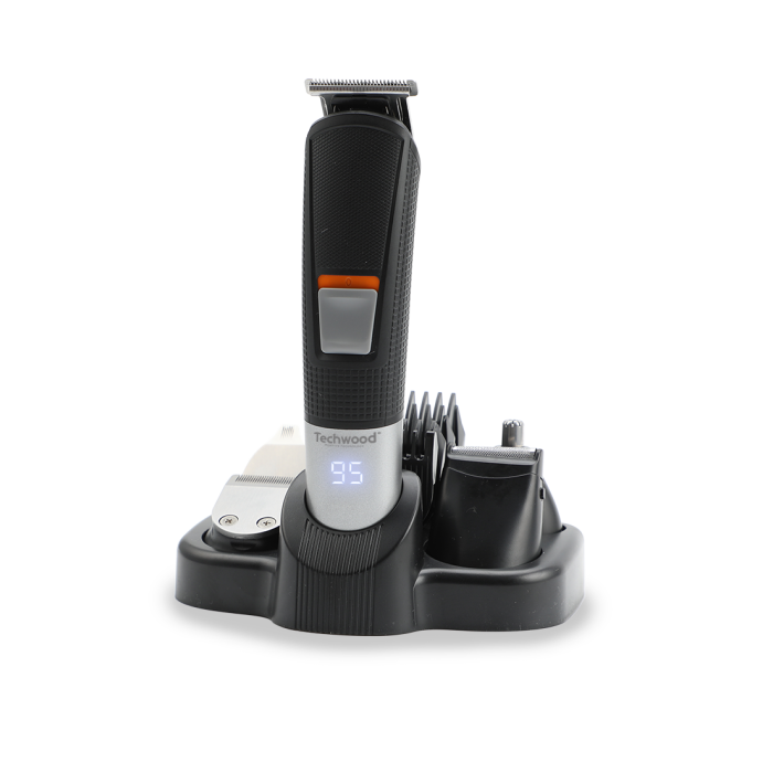 Techwood TTN-700 Trimer set - Sve u jednom uređaju - trimer + trimer za završnu obradu + trimer za linije i konture + mini brijač + epilator za nos Techwood TTN-700 Trimer set - Sve u jednom uređaju - trimer + trimer za završnu obradu + trimer za linije i konture + mini brijač + epilator za nos