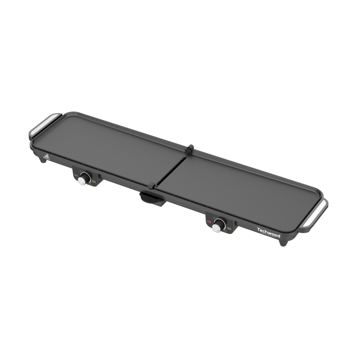 Techwood TTP-4545PL Gril roštilj snage 2200W sa ekstra velikom površinom za pečenje od ukupno 90 x 23 cm sa nelepljivom površinom