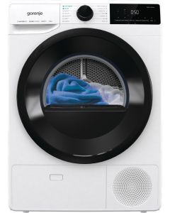 Gorenje DNA 82 Mašina za sušenje veša kapacieteta 8kg sa toplotnom pumpom, 16 programa sušenja. Program sušenja 89´ za brzo i efikasno sušenje.