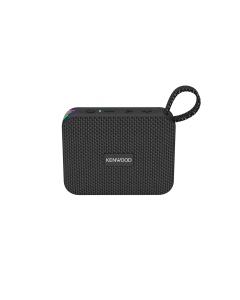 Kenwood AS-60BT-B Bluetooth zvučnik snage od 5 W, vodootporan, sa kojim možete uživati u svojoj omiljenoj muzici sa telefona ili tableta.