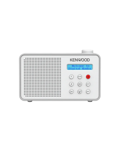 Kenwood CR-M25DAB-W Radio plejer sa DAB+ i FM Tjunerom, bluetooth-om, funkcijom alarma, integrisanom punjivom baterija od 2000 mAh.