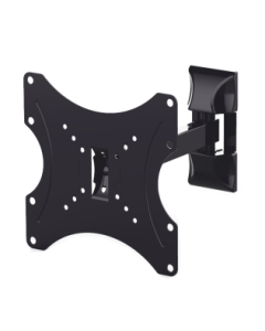 NET XA2002 Zidni TV nosač namenjen ekranima dijagonale 14" do 43", VESA: 200 × 200, nosivosti do 25kg izrađen je od kvalitetnog hladno valjanog lima.