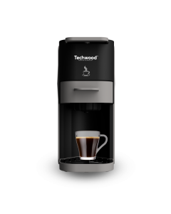 Techwood TCA-026N Espresso aparat, snage 1350W, kopatibilan sa Nespresso i Dolce Gusto kapsulama - Okusi fantastičnu aromu