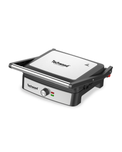 Techwood TGD-090 Gril toster snage 2200 W sa pločama sa nelepljivim premazom i tasterom za kotrolu temperature. Napravite savršen obrok za društvo. 