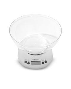 Techwood TPA-5207 Kuhinjska vaga sa posudom za merenje do 5 kilograma dizajn koji se savršeno uklapa u ambijent vaše kuhinje. 