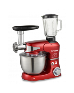 Techwood TRO-5065 Robot mikser 5 u 1 snage 1000W - Mikser sa posudom od nerđajućeg čelika ,mlin za meso blender za voće i povrće, sokovnik...