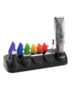 Techwood TTN-0353 Trimer set 5 u 1- Sve u jednom uređaju - trimer + trimer za završnu obradu + trimer za linije i konture + mini brijač + epilator za nos