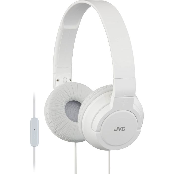 JVC HA-SR185-WEF Slušalice sa mikrofonom i daljinskim na kablu, sa 30mm zvučnikom koje emituju izuzetan zvuka pritom su lagane i prijatene za nošenje. ,