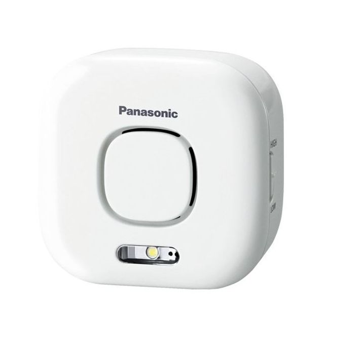 Panasonic KX-HNS105FXW Unutrašnja sirena sistema Smart Home. Prilikom aktivacije, sirena proizvodi bleskajuće svetlosne signale i glasan zvuk 