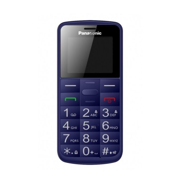 PANASONIC KX-TU110EXC Mobilni telefon za starije 1.77" ekranom, SOS tasterom, LED svetlom, velikim osvetljenim tasterima za lako rukovanje itd. 