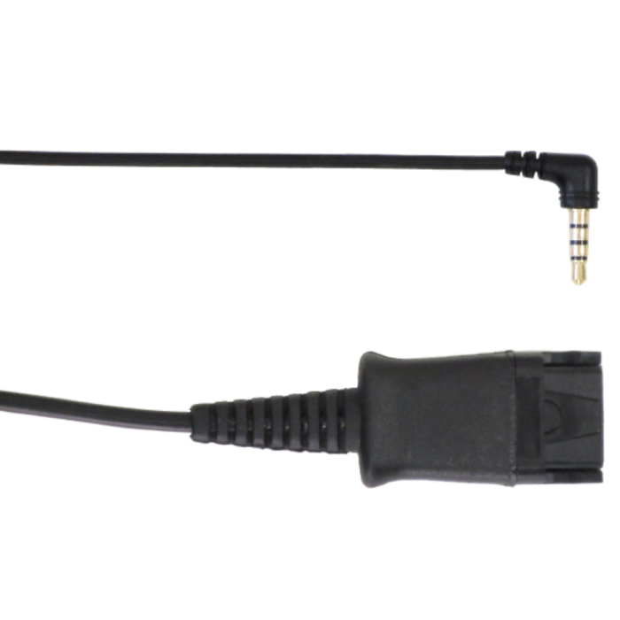 Snom ACPJ Kabal adapter povezuje slušalice Snom A100M/A100D sa uređajema koji poseduju 3,5 mm utikač. Pogodno za Snom DECT slušalice (M-serija)