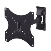 NET XA2002 Zidni TV nosač namenjen ekranima dijagonale 14" do 43", VESA: 200 × 200, nosivosti do 25kg izrađen je od kvalitetnog hladno valjanog lima.