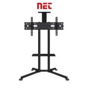 NET XD910B Podni pokretni TV nosač  za tv dijagonale 32" do 75", VESA: 600 × 400. Konstrukcija od plastificiranih cevi i limova obezbeđuje stabilnost.