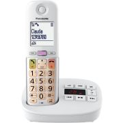 Panasonic KX-TGU430EXW Bežični telefon sa sekretaricom ekranom od 2,1 inča (5,3 cm), Identifikacijom poziva i tasterom za blokiranje neželjenih poziva. 