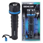 Sencor SLL 12 baterijska lampa, sa 3 LED diode, gumirana otporna na vodu i prašinu dometa do 15 metara