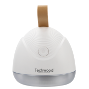 Techwood TAP-03 Skidač dlaka sa odeće - Punjiva električna mašina za uklanjanje dlačica sa sečivima od nerđajućeg čelika (6 sečiva)