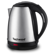 Techwood TBI-1827 Ketler kapaciteta 1,8 litara, snage do 1500W sa funcijom automatskog zaustavljanje ključanja, zaštitom od pregrevanja i zaštitnim poklopcem.