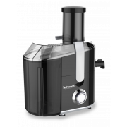Techwood TCF-1808 Sokovnik 800W za automatsko odvajanje pulpe sa posebnom posudom za pulpu i posudom za sok. Započnite jutro zdravim napitkom
