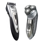 Techwood TCO-2666 Set Brijač + Trimer - Brijač bežični sa tri glave + Bežični Trimer za kosu i bradu za "kompletno sređivanje" brade i kose. 