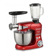 Techwood TRO-5065 Robot mikser 5 u 1 snage 1000W - Mikser sa posudom od nerđajućeg čelika ,mlin za meso blender za voće i povrće, sokovnik...