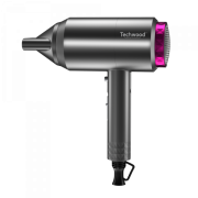 Techwood TSC-2288 Fen za kosu snage 2200W, ima 2 brzine i difuzor. Moderanog je  dizajna, sa uklonjivim ilterom i tasterom za hladan vazduh. 