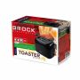 Brock BT 1009 BK Toster snage do 750W pogodan za pečenje i tankih i debelih parčića sa zaštitom od zaglavljivanja i funcijom  za automatsko isključivanje thumbnail