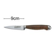 Heinner HR-EVI-M09 Nož 9cm sa sečivom od nerđajućeg čelika i čvrstom ergonomskom i robusnom drškom od orahovine. Seclajte kao profesionalac.