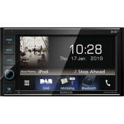Kenwood DMX-5019DAB Multimedija za automobil sa ekranom na dodir od 6.2 inča, Bluetooth-om, ugrađenim DAB+ tjunerom, podrškom za spotify i još puno toga. 