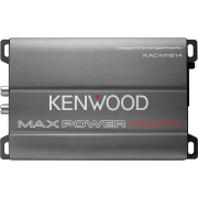 Kenwood KAC-M1814 Auto pojačalo četvorokanalno, maksimalne snaga od 400W sa Ugrađenim varijabilnim Low-pass i High-pass filterom. 